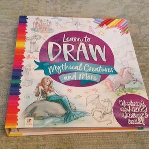 Learn how to draw mythical creatures book